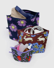 Load image into Gallery viewer, BAGGU Go Pouch Set, Night Orchard