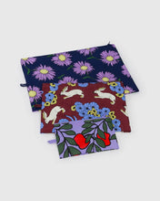 Load image into Gallery viewer, BAGGU Go Pouch Set, Night Orchard