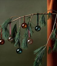 Load image into Gallery viewer, Muurla Glass Ornament, Forest Green