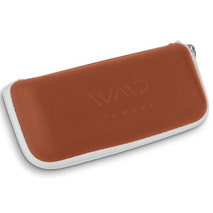 WMP Hard Shell Glasses Case, Terracotta Brown