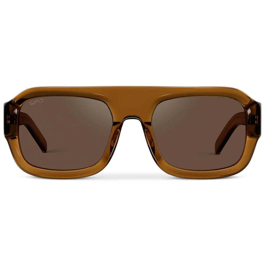 WMP Harlee Sunglasses, Caramel Brown