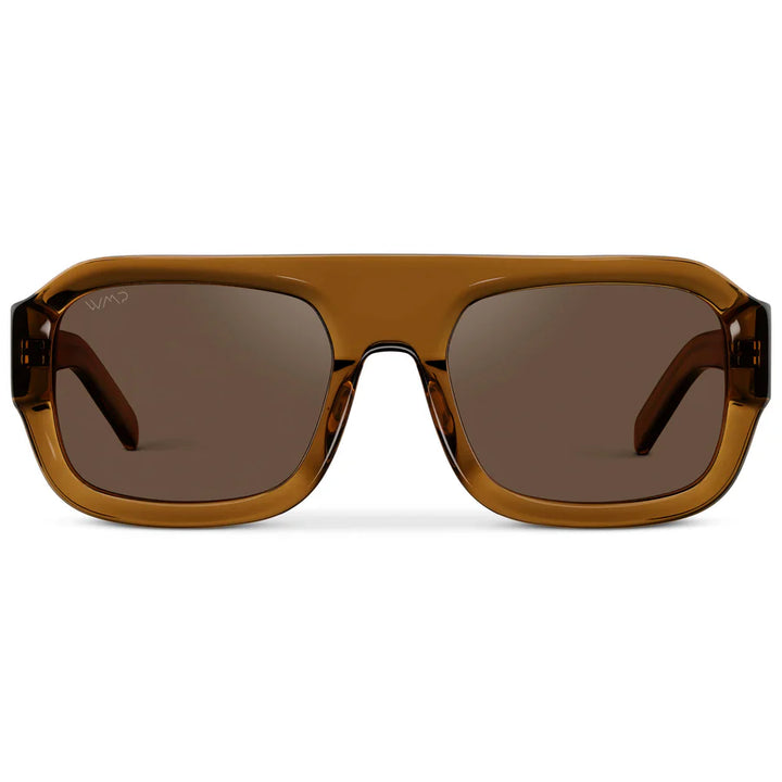 WMP Harlee Sunglasses, Caramel Brown