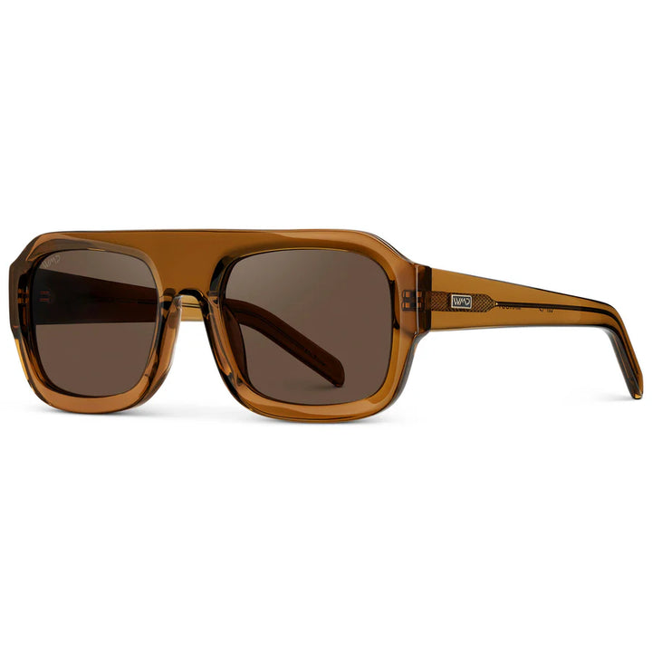 WMP Harlee Sunglasses, Caramel Brown