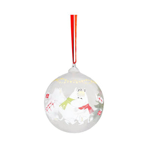Moomin Decoration Ball, Happy Holidays
