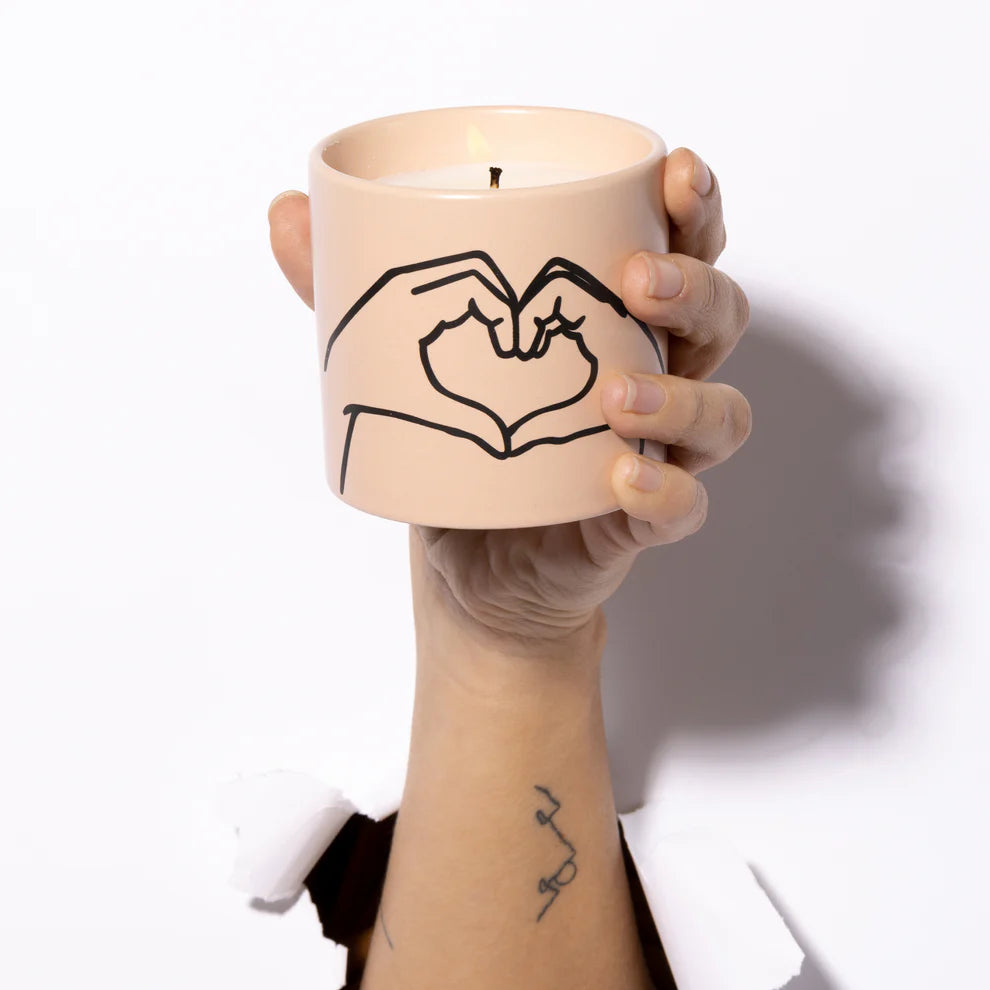 Impressions Candle, Tobacco + Vanilla "Love Ya"