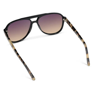 Indie Sunglasses, Black Cream Tortoise