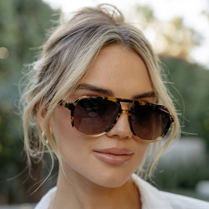 Indie Sunglasses, Tortoise Clear