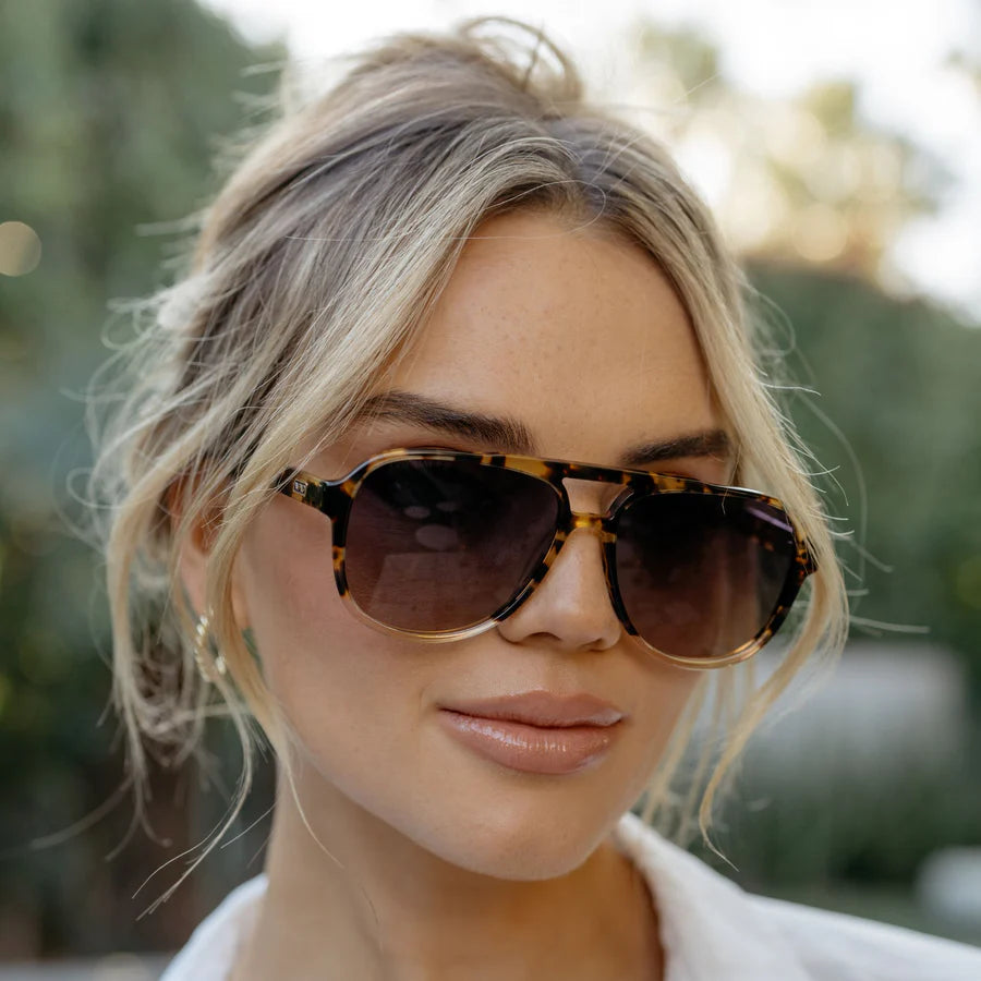 Indie Sunglasses, Tortoise Clear