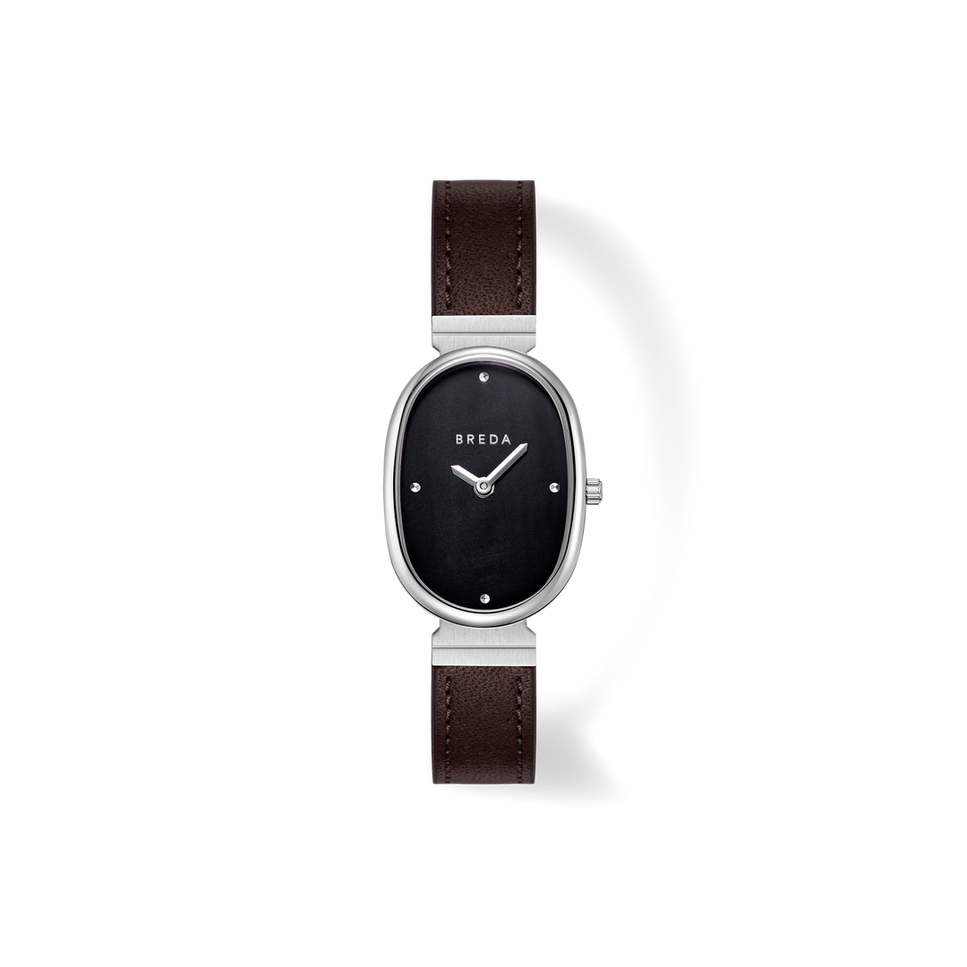 Breda - Jane Leather Watch, Midnight