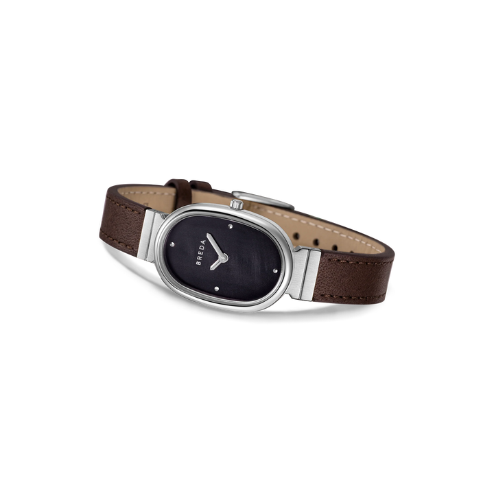 Breda - Jane Leather Watch, Midnight