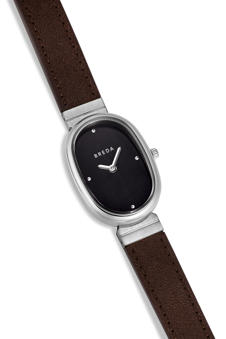 Breda - Jane Leather Watch, Midnight