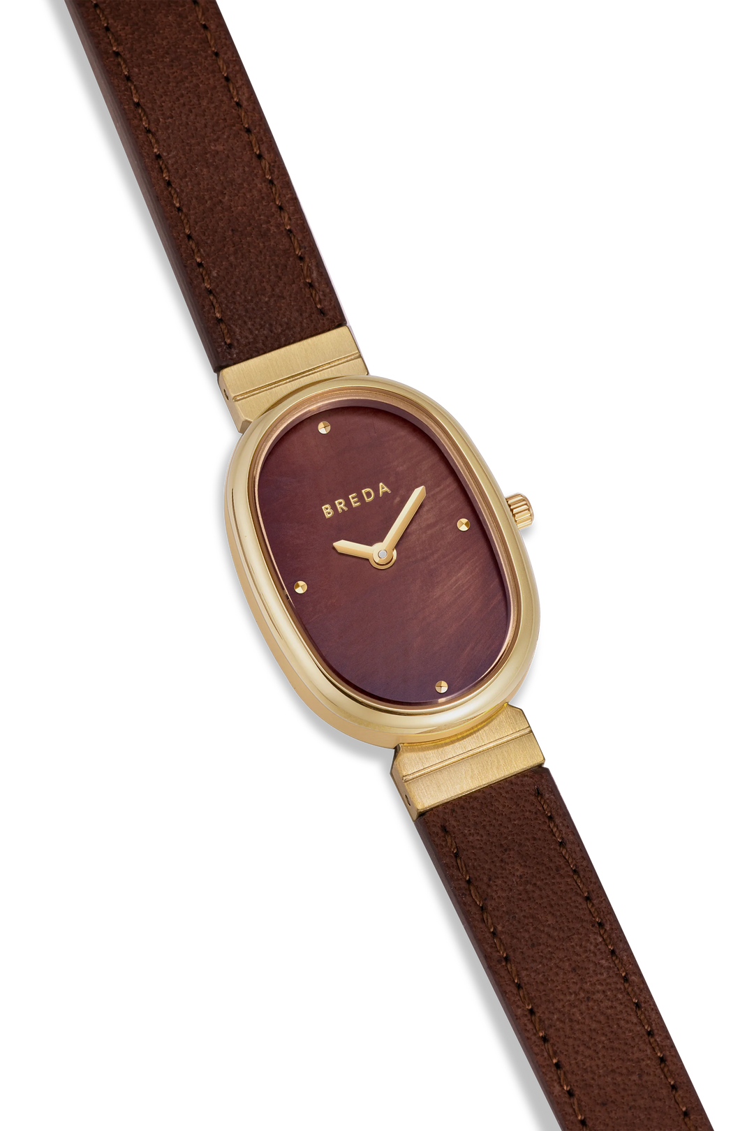 Breda - Jane Leather Watch, Brown