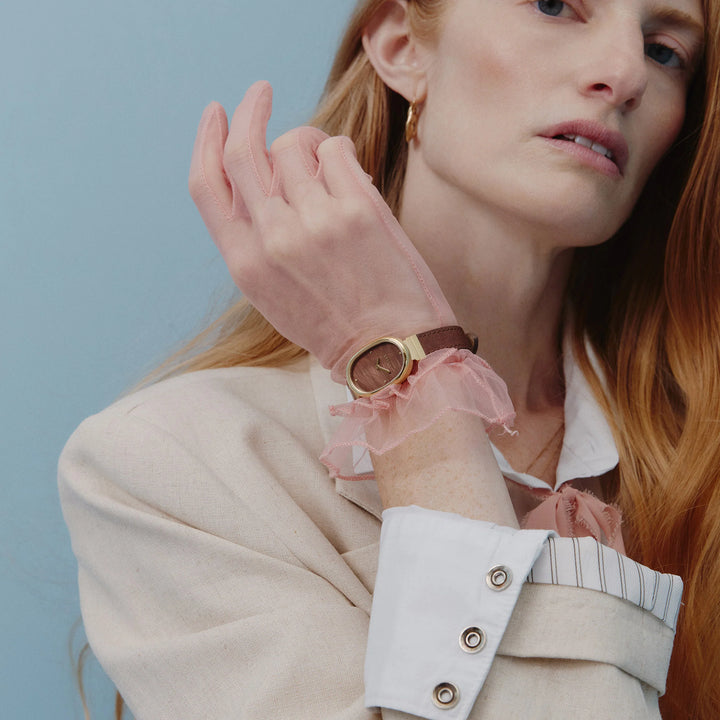 Breda - Jane Leather Watch, Brown