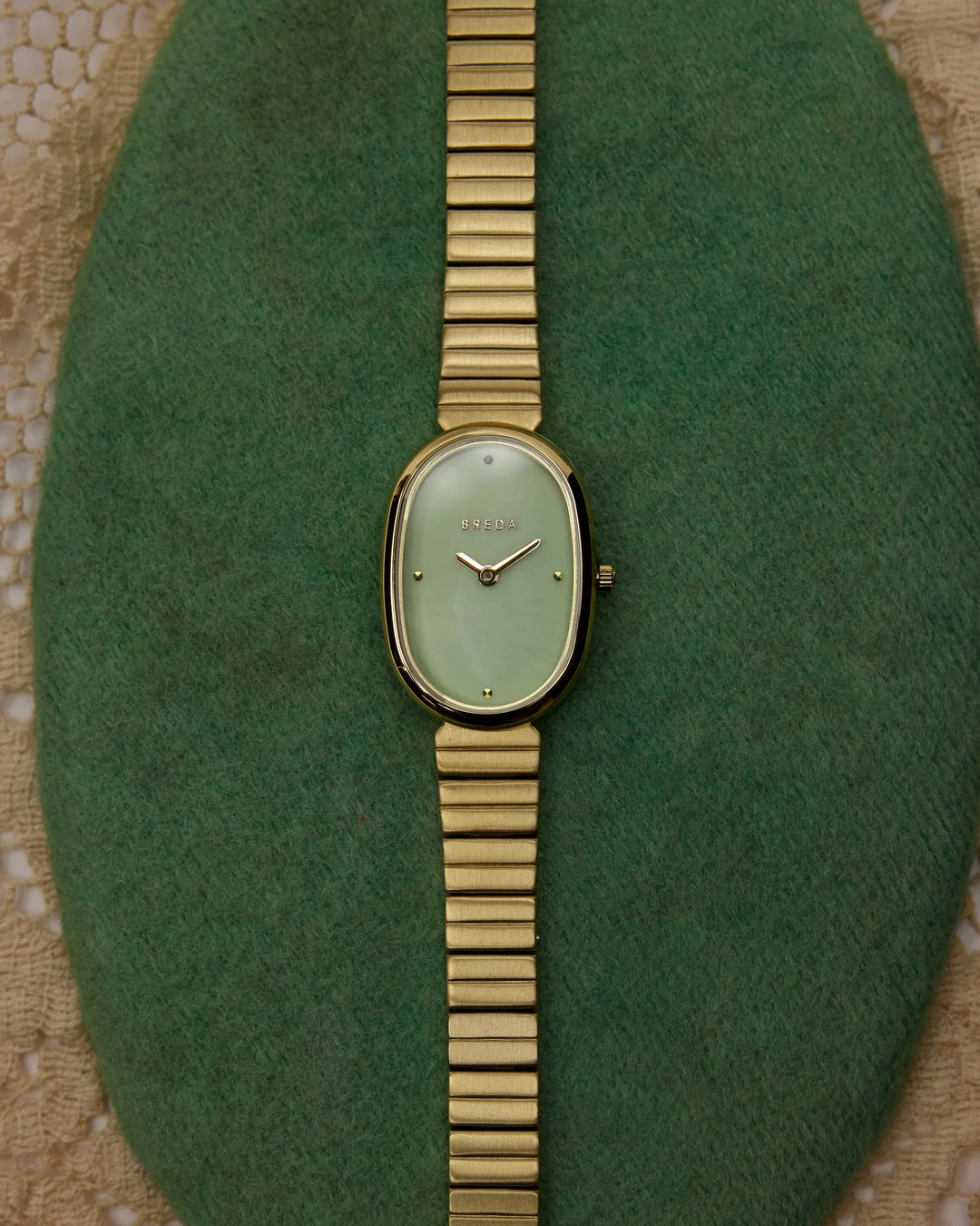 Breda - Jane Watch, Gold/Green