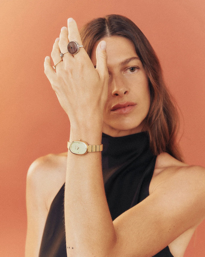 Breda - Jane Watch, Gold/Green