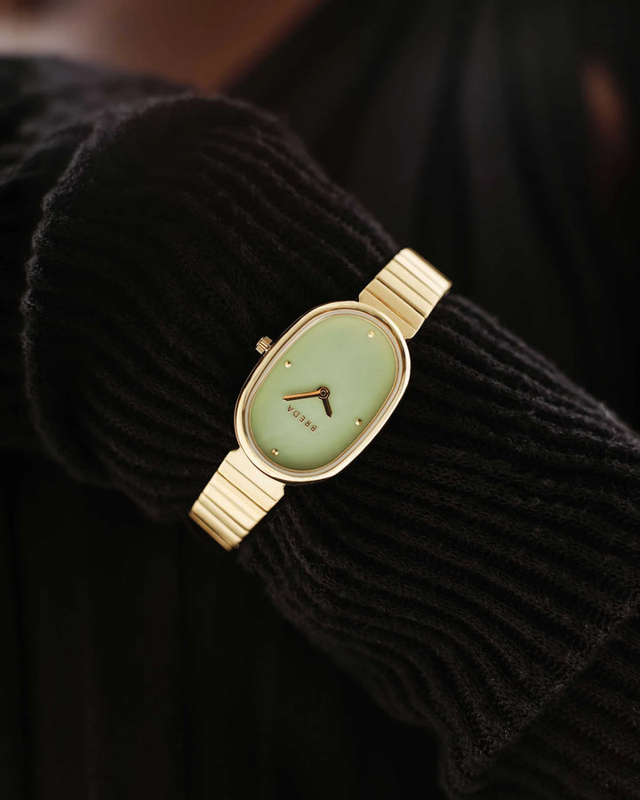Breda - Jane Watch, Gold/Green
