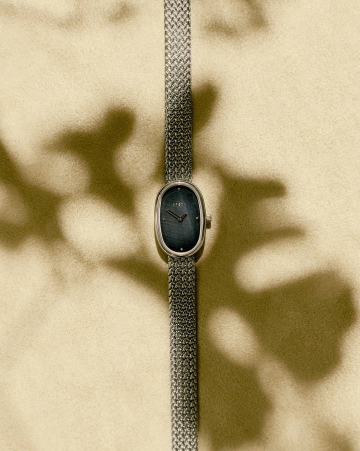 Breda - Jane Mini Watch, Tethered Silver &amp; Black