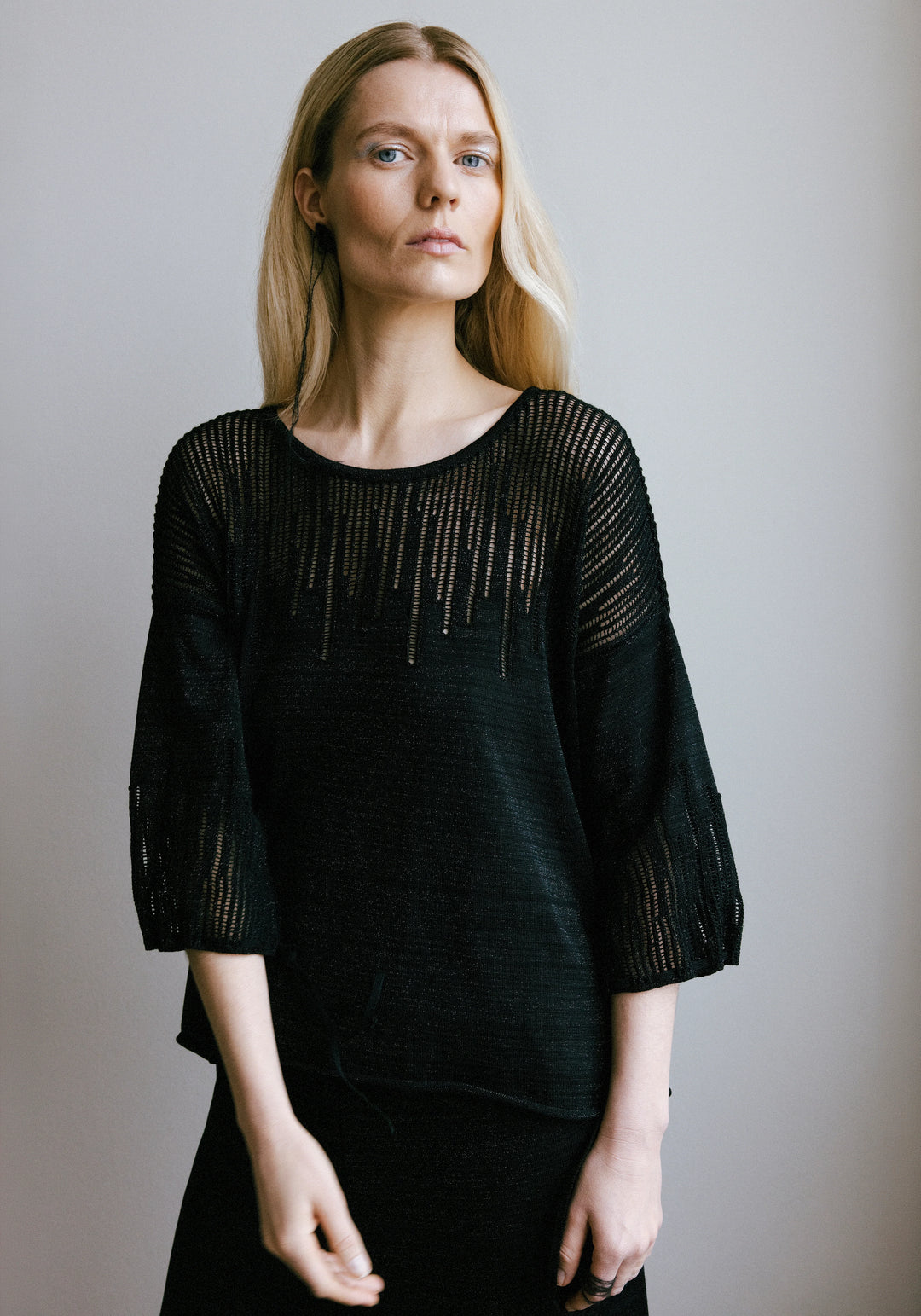 MAGNEA - Kloe Top / Black Sparkle