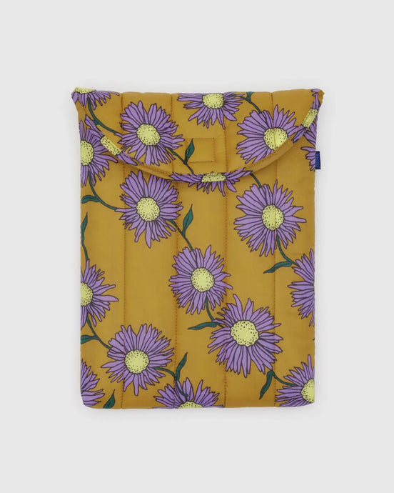 BAGGU Puffy Laptop Sleeve, Daisy Chain