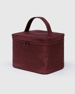 BAGGU Large Cosmetic Case, Mahogany