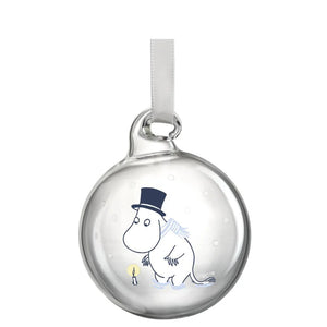 Muurla Moomin Let it Snow Decoration Ball, Set of 4