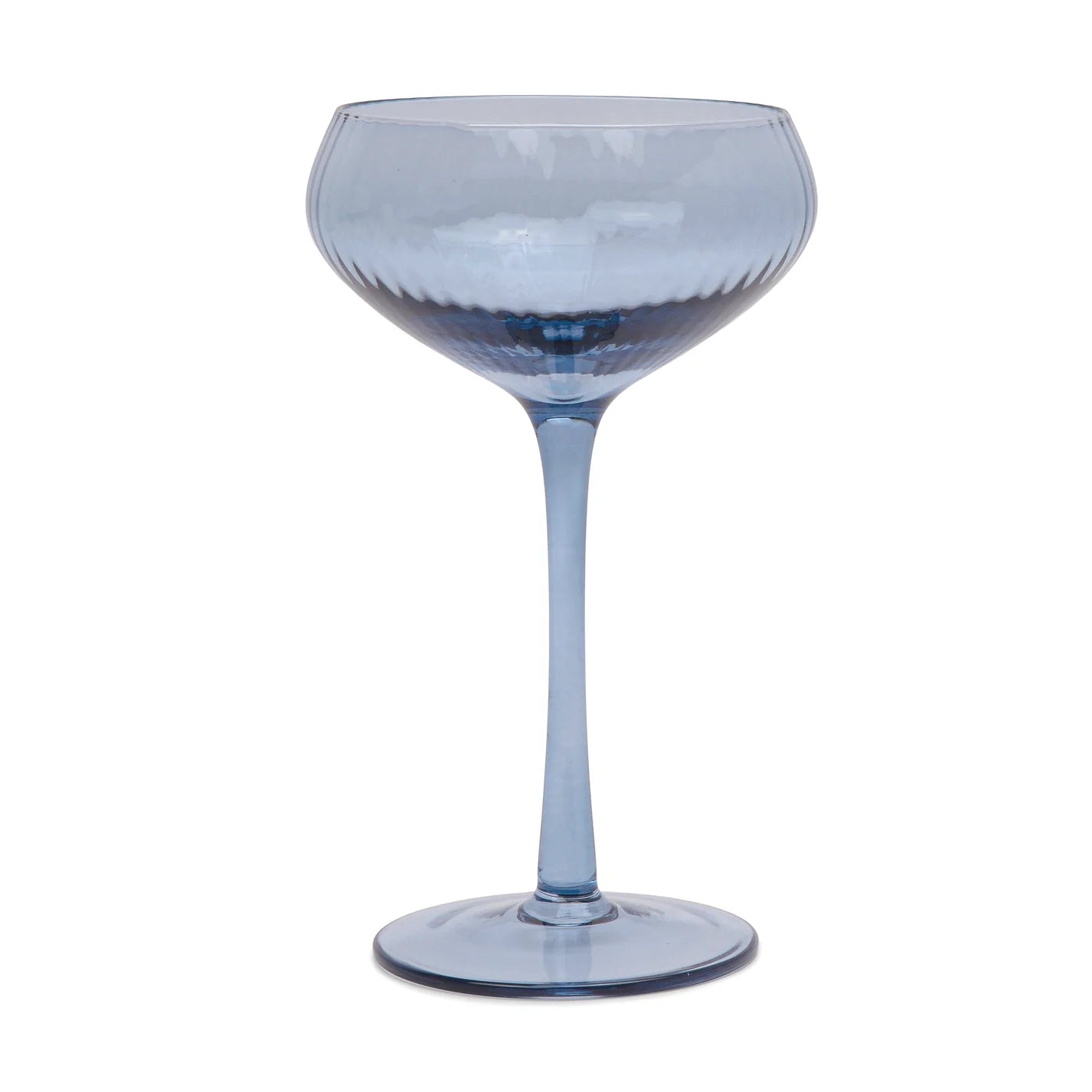 Cocktail Glasses, Set of 2 Blue