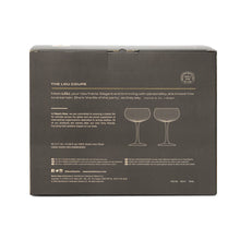 Hlaða mynd inn í gallerískoðara, Cocktail Glasses, Set of 2 Smoke