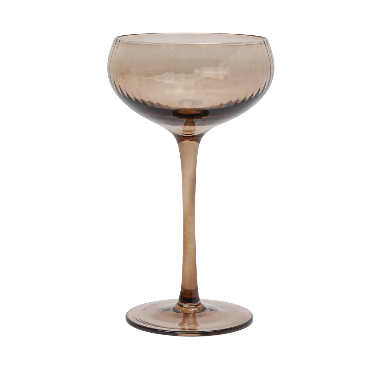 Cocktail Glasses, Set of 2 Smoke