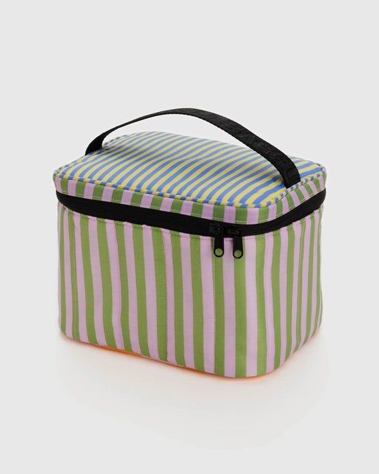 BAGGU Puffy Lunch Bag, Hotel Stripe