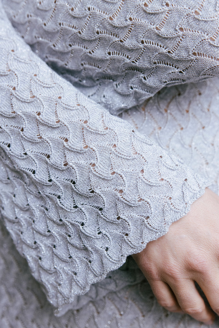 MAGNEA - Magdalena Dress / Silver