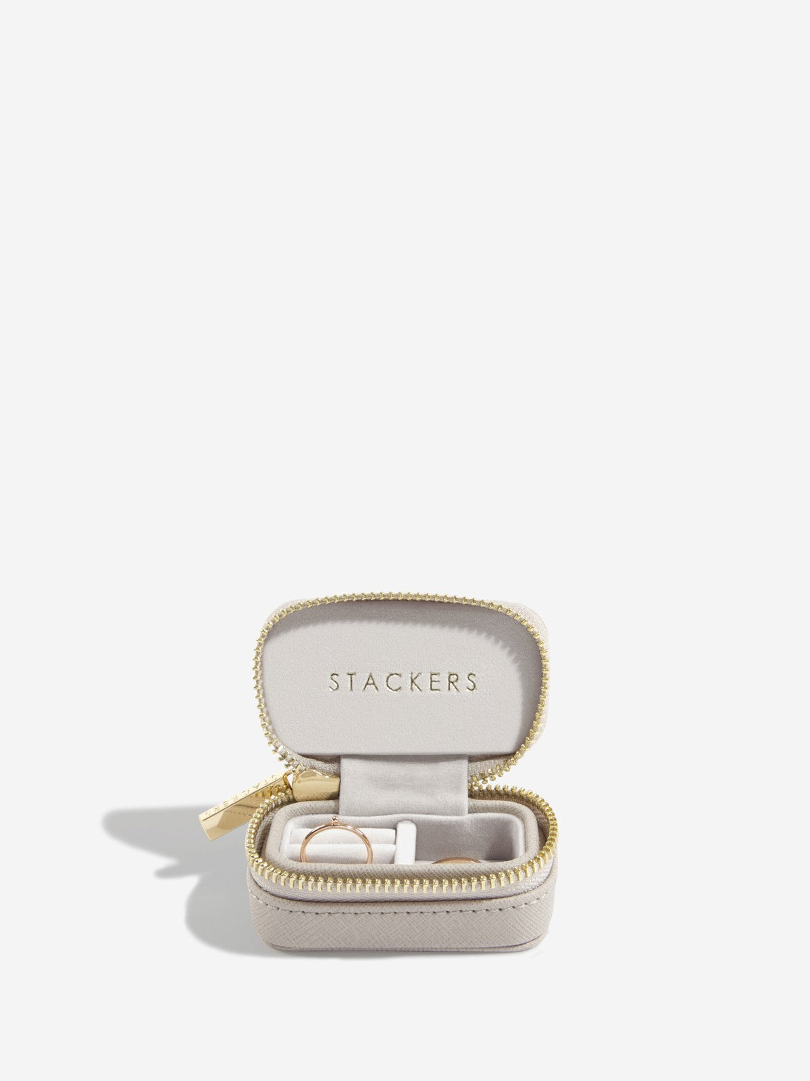 Stackers Taupe Mini Travel Case