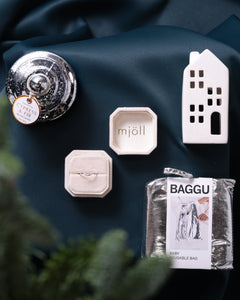 Baby BAGGU Metallic Silver