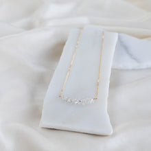 Hlaða mynd inn í gallerískoðara, Stacked Herkimer Diamond Hálsmen