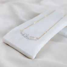 Hlaða mynd inn í gallerískoðara, Stacked Herkimer Diamond Hálsmen