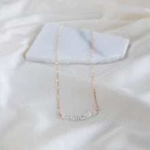 Hlaða mynd inn í gallerískoðara, Stacked Herkimer Diamond Hálsmen