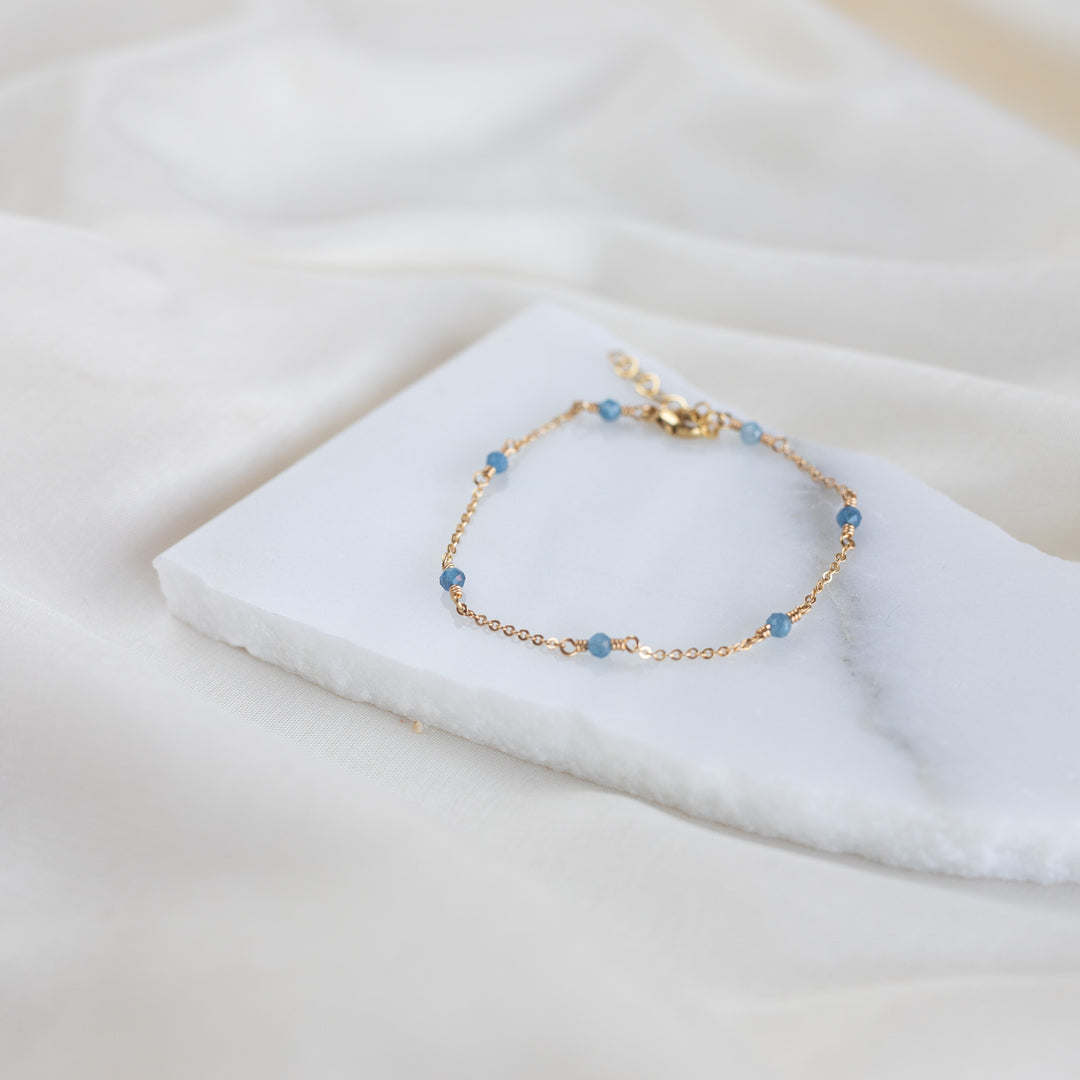Aquamarine armband