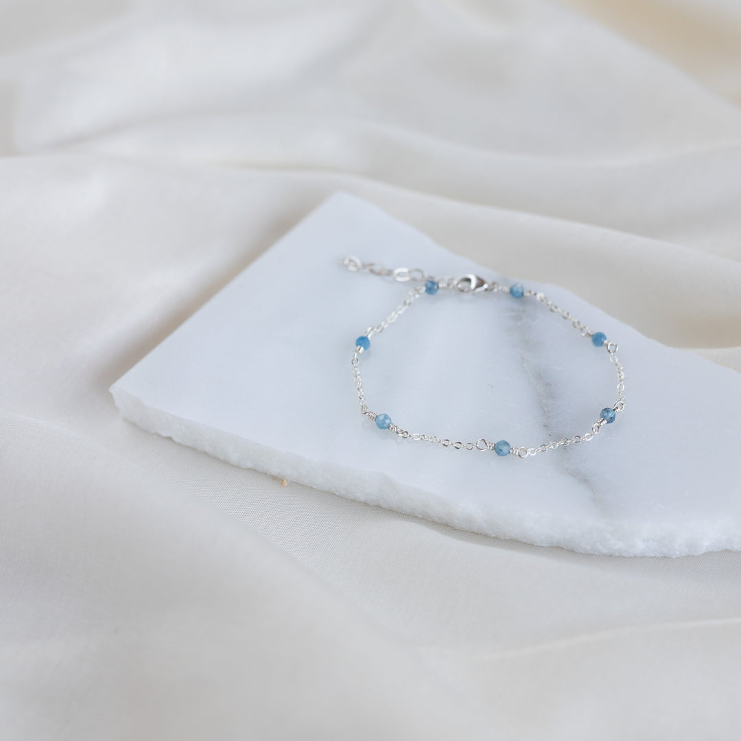 Aquamarine armband