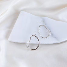 Load image into Gallery viewer, Vök Earrings, Herkimer