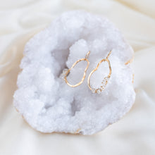 Load image into Gallery viewer, Vök Earrings, Herkimer