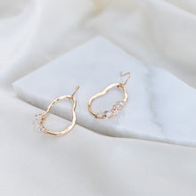 Load image into Gallery viewer, Vök Earrings, Herkimer