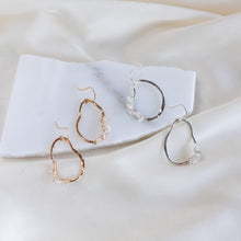 Load image into Gallery viewer, Vök Earrings, Herkimer