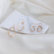 Load image into Gallery viewer, Vök Earrings, Herkimer