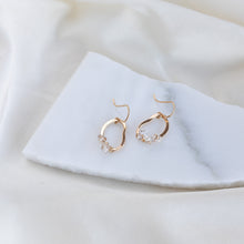 Load image into Gallery viewer, Vök Earrings, Herkimer