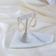 Load image into Gallery viewer, Vök Earrings, Herkimer