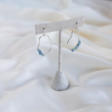 Load image into Gallery viewer, Vök Earrings, Aquamarine