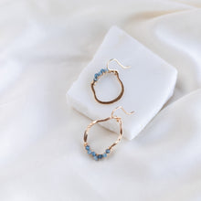 Load image into Gallery viewer, Vök Earrings, Aquamarine
