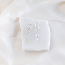 Load image into Gallery viewer, Tiered Herkimer Earrings