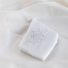 Load image into Gallery viewer, Tiered Herkimer Earrings