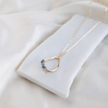Load image into Gallery viewer, Vök Necklace, Aquamarine