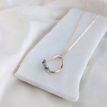 Load image into Gallery viewer, Vök Necklace, Aquamarine